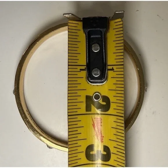 Kate Spade New York Spot the Spade White Gold Tone Bangle Bracelet Women Classic - Picture 9 of 9